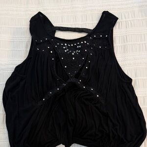 Free People Cutout Tank